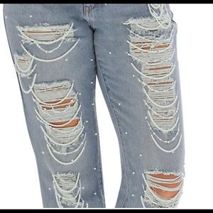 Pearl Destructed Jeans Brand New